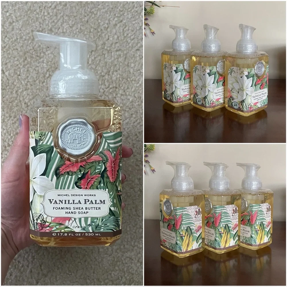Michel Design Works Vanilla Palm Foaming Hand Soap (3-Pack)